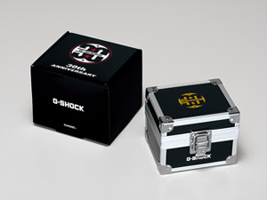 The model comes in custom packaging