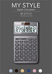 Stylish Calculators JW-200SC/NS-10SC/SL-1000SC