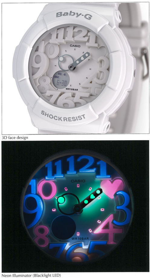Baby-G: Neon Dial - BGA-131, BGA-130 Watch Series