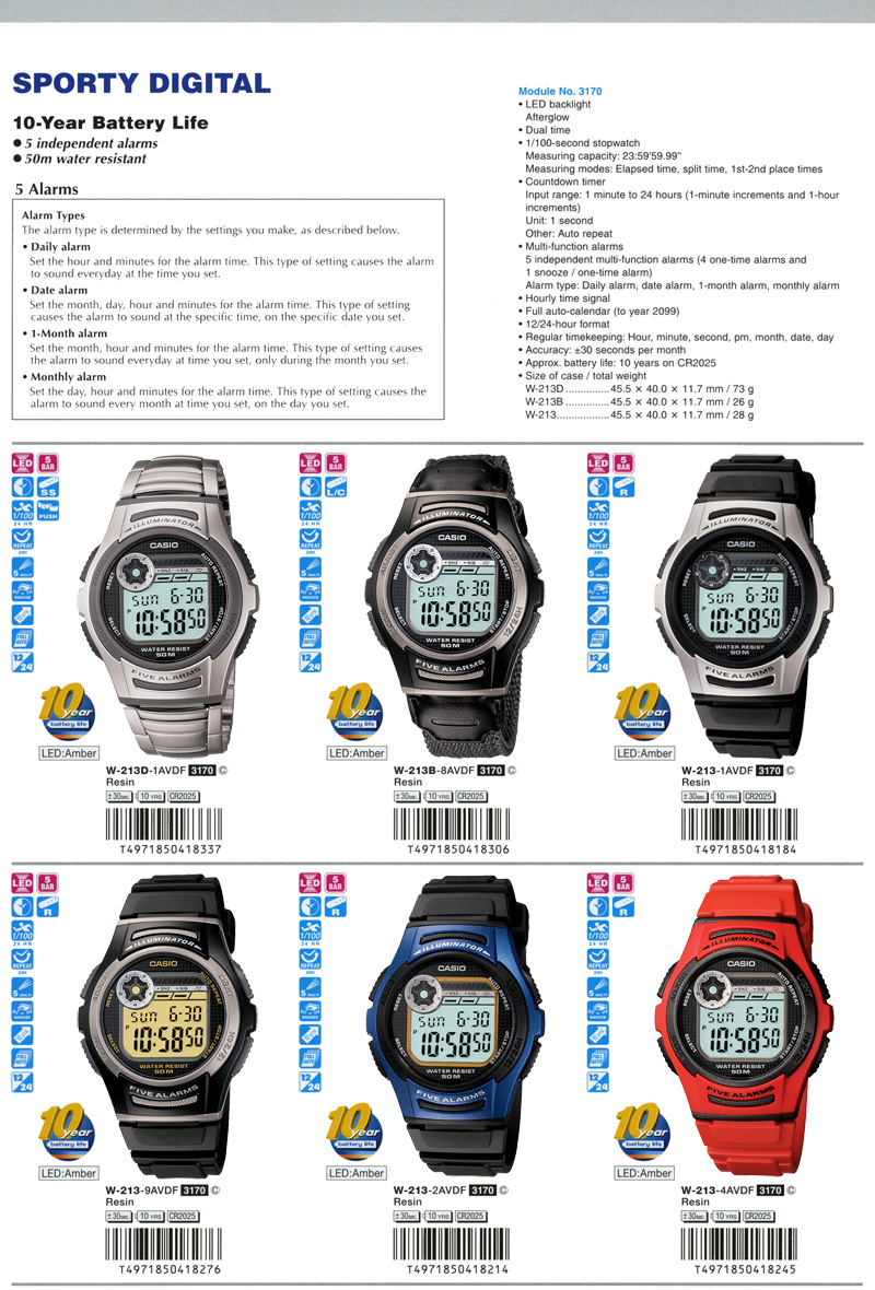 w213 casio