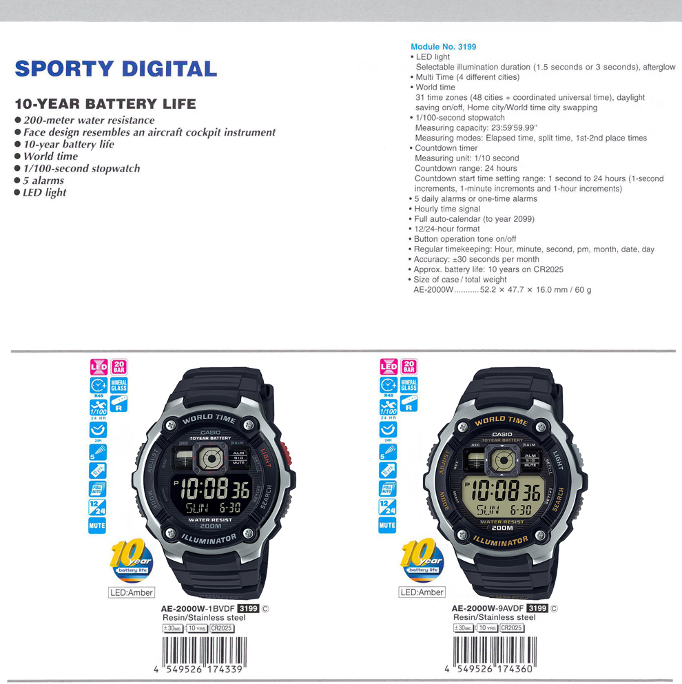 Sporty Digital Ae 00w